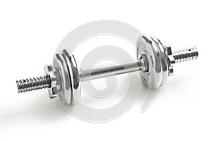 Chrome dumbell