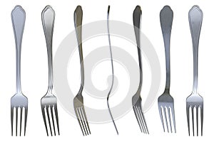 Chrome Fork Set