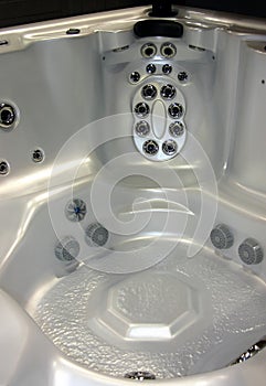 Chrome jacuzzi jets