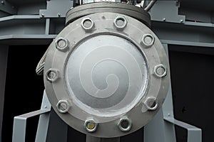 Steel pipe flange. Steel flange