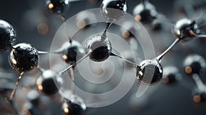 chrome spheres molecular structure