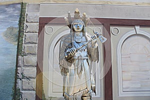 Chief Cornstalk Statue