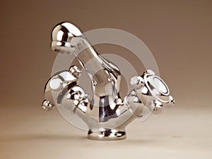 Chrome steel tap faucet