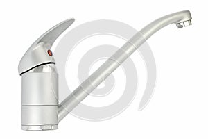 Chrome tap (turn on), isolated