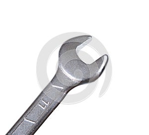 Chrome wrench isolated