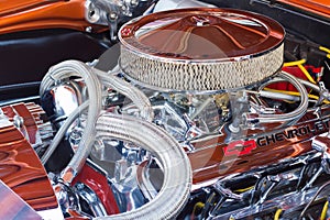 Chromed Show Car Motor