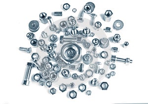 Chromeplated bolts and nuts