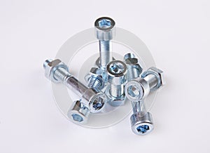 Chromeplated bolts and nuts