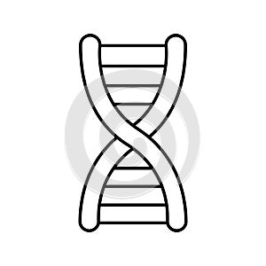 Chromosome Line Vector Icon which can easily modify
