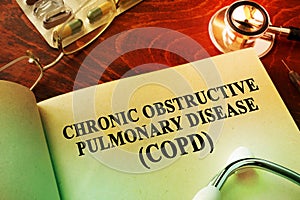 Chronic obstructive pulmonary disease COPD. photo