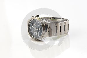 Chronograph watch isolated on