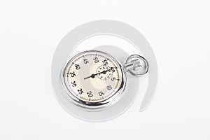 Chronometer isolated on white background.