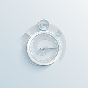 Chronometer paper icon