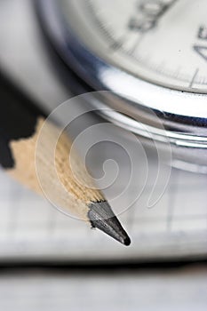 Chronometer and pen