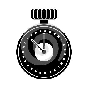 chronometer time sport tool pictogram