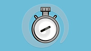 Chronometer timer measure animation