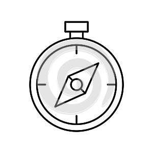 Chronometer vector icon which can easily modify or edit.