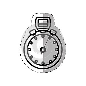chronometer watch sport cut line