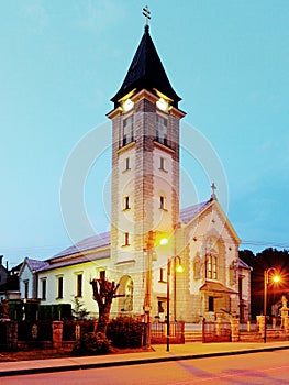 Kostol v obci Terchová
