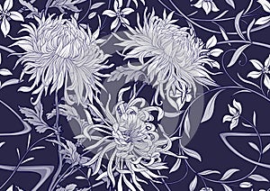 Chrysanthemum decorative flowers