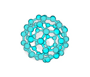 Chrysene molecular structure on black background