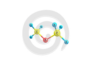 Chrysene molecular structure on black background
