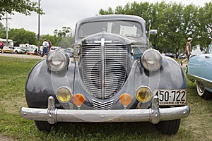 1938 Chrysler Royal Car Close up