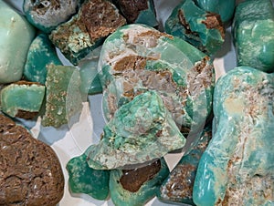 chrysoprase mineral collection