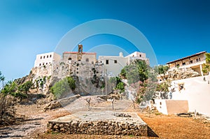 Chryssoskalitissa Monastery, Crete island, Greece