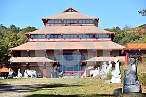 Chuang Yen Monastery in Carmel Hamlet in New York