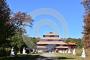 Chuang Yen Monastery in Carmel Hamlet in New York