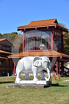 Chuang Yen Monastery in Carmel Hamlet in New York