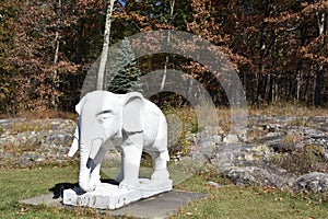 Chuang Yen Monastery in Carmel Hamlet in New York