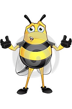 Chubby Bee Character