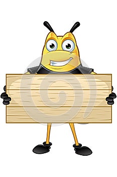 Chubby Bee Character