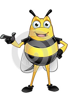 Chubby Bee Character