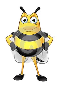 Chubby Bee Character