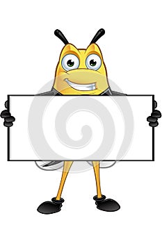 Chubby Bee Character