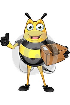 Chubby Bee Character