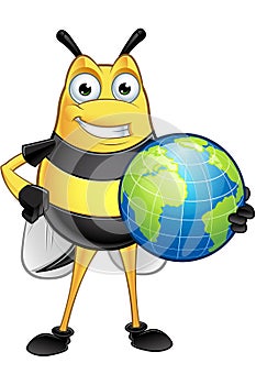 Chubby Bee Character