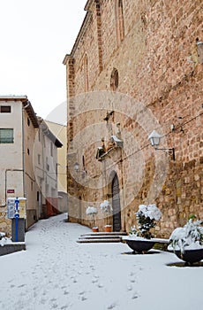 Chuch of the village Nalda La Rioja photo