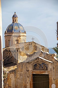 The chucrch of Maria SS. Annunziata at Termini Imerese