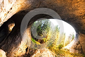 Chudnite mostove caves in Bulgaria.