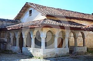 Chufut Kale ancient cave settlement (Crimea).