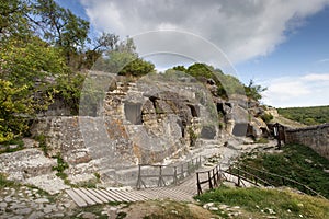 Chufut Kale cave city, Crimea