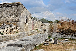 Chufut-Kale, tatar fortress in Crimea, Ukraine