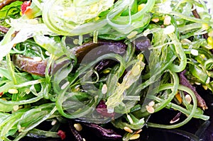Chuka Seaweed Salad with sesame seeds