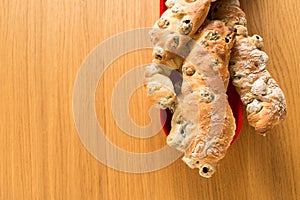 Chunky Italian Olive Breadsticks