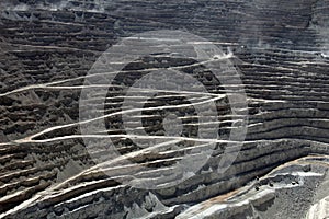 Chuquicamata, world's biggest open pit copper mine, Chile