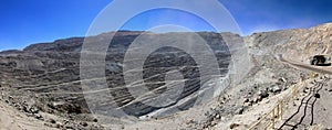 Chuquicamata, world's biggest open pit copper mine, Chile